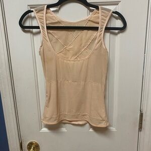Kymar beige body shaper tank top size m